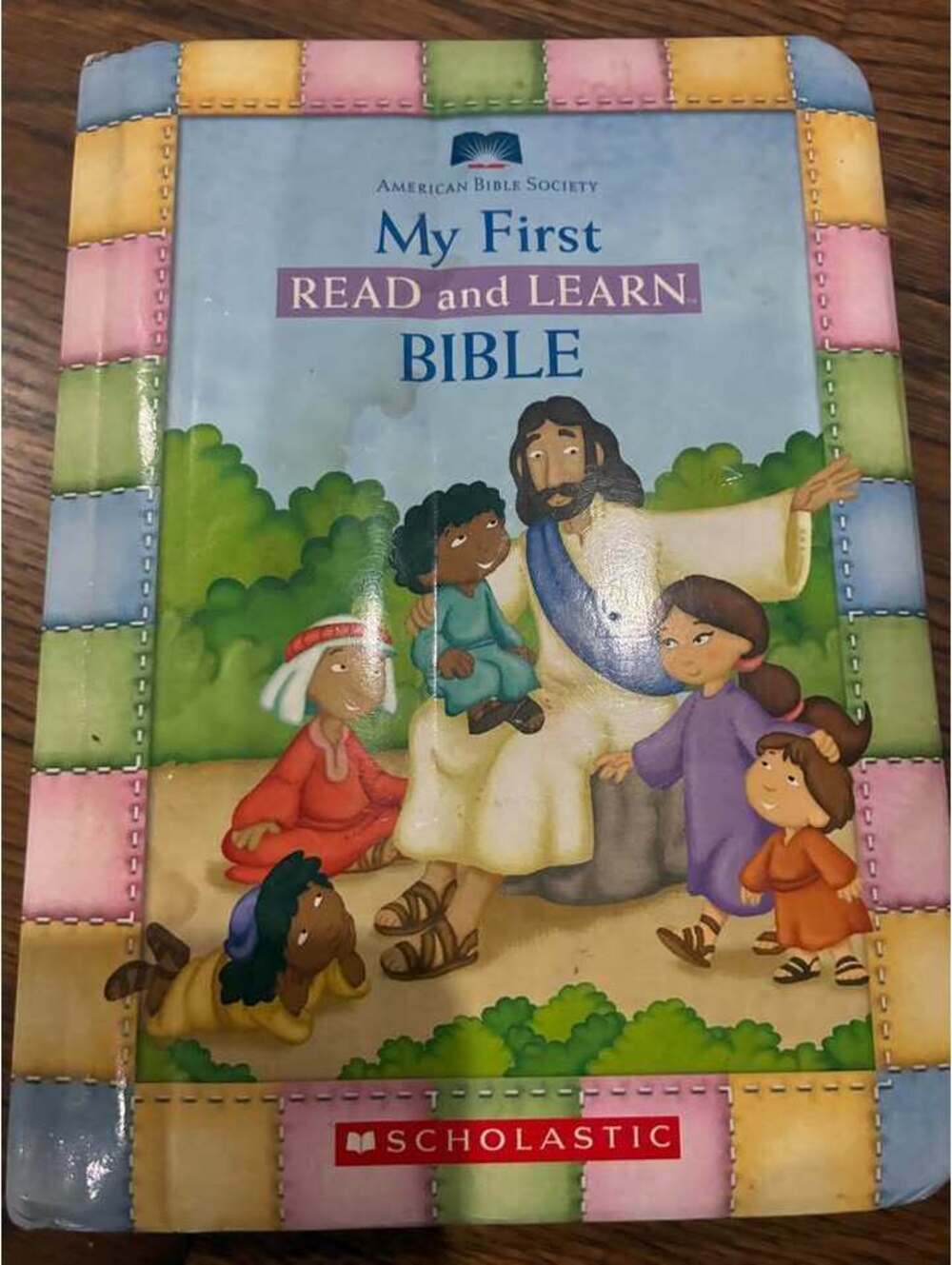 My First Read and Learn Bible Padded Hardcover Board Book